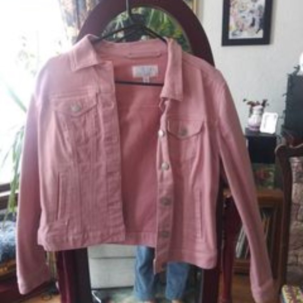 TIME & TRU | CROPPED JEAN JACKET